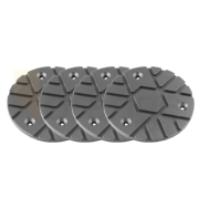 Set de caoutchoucs de support ø121 mm | support | 3 trous | 4 pièces