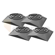 Set de caoutchoucs d'enregistrement | véhicules électriques | 42 mm de haut | 4 pièces