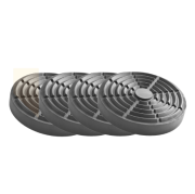 Set de supports en caoutchouc ø160 mm | 4 pièces