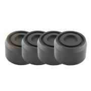 Set de caoutchoucs de support ø85 mm | 4 pièces