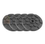 Set de caoutchoucs de support ø120 mm | support | 1 trou | 4 pièces