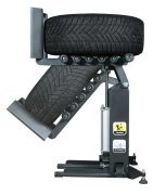 Acheter un élévateur de roues, modèle T100, pour des pneus jusqu'à 60 kg.
