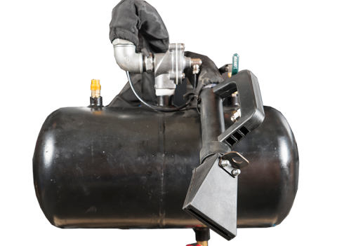 Acheter un pistolet à billes, modèle BB400, avec entre autres un grand réservoir de 24 litres.