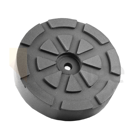 Caoutchouc de support ø121 mm | 1 trou