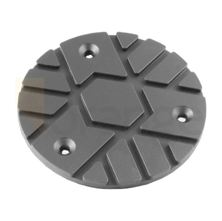 Caoutchouc de support ø121 mm | support | 3 trous