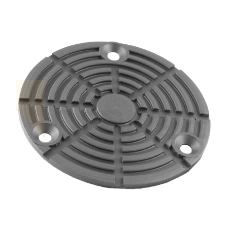 Caoutchouc de support ø145 mm | support | 3 trous