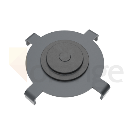 Adaptateur d'enregistrement Tesla Model 3 & Model Y | pour supports en caoutchouc