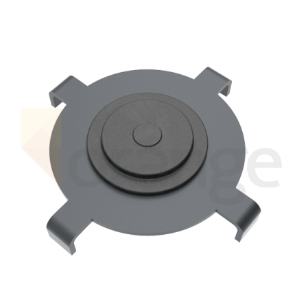Adaptateur d'enregistrement Tesla Model 3 & Model Y | pour supports en caoutchouc