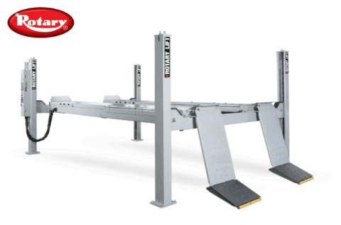 Pont élévateur à quatre colonnes avec des voies de roulement planes | SM65-55 | 6.500 kg