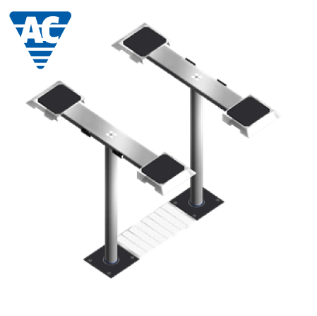 Stempelhefbrug | LDI35 XY | opnameplateaus | 3.500 kg