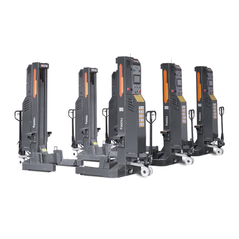 Draadloze mobiele hefkolommen | CT75/6 | 45.000 kg | 6 stuks