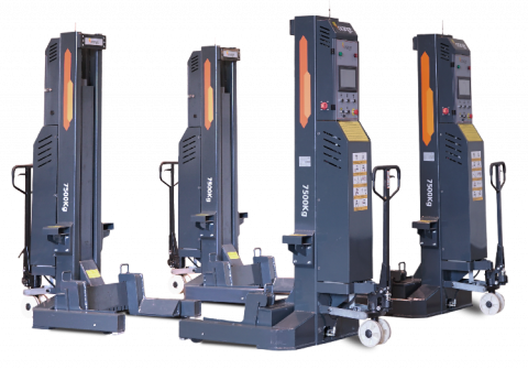 Draadloze mobiele hefkolommen | CT75/4 | 30.000 kg | 4 stuks
