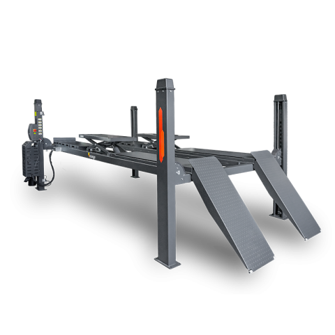 Vierkoloms hefbrug | H50L AW | 5,3 m rijbaan | wielvrijheffer & uitlijnpakket
